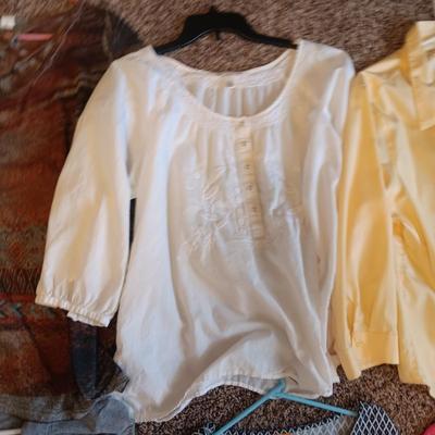 LADIES SHIRTS AND CARDIGANS (L - XL)
