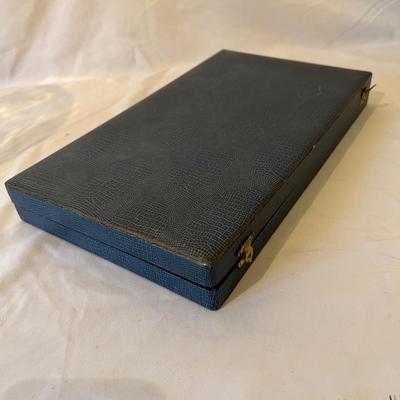 Set of Twelve Bronze/Bakelite Knives & Forks W/Case (GB-RG)
