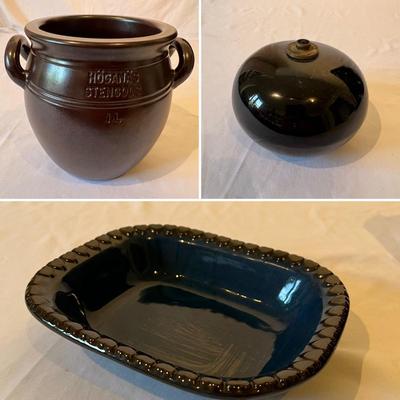 Pottery From Sweden - Hoganas & Gabriel (GB-RG)