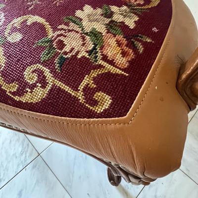 French Provincial Louis XV Style Armchair (GB-RG)
