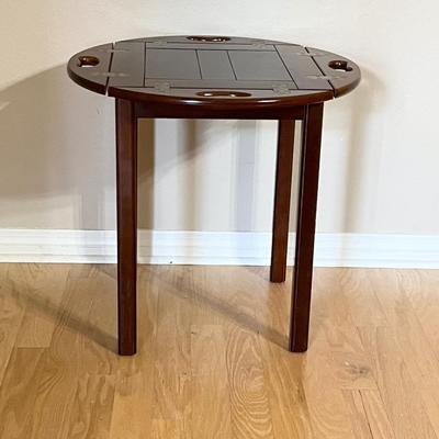 Solid Wood Butlers Tray Side Table