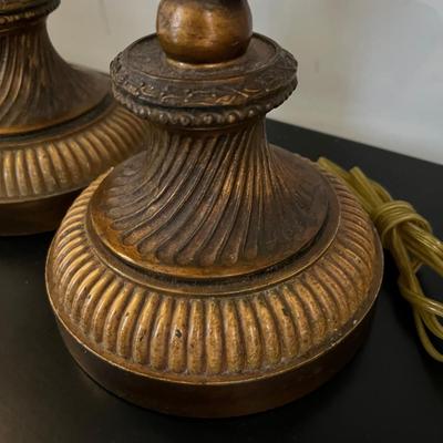 Pair of Cherub Lamps (GB-RG)