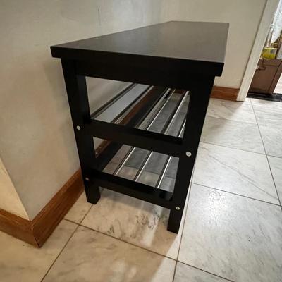 IKEA Bench/Shoe Storage Plus Wall Mounted Coat & Hat Hanger (H-RG)