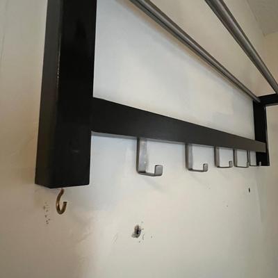 IKEA Bench/Shoe Storage Plus Wall Mounted Coat & Hat Hanger (H-RG)