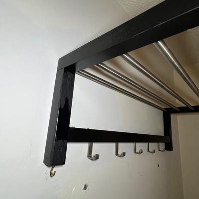 IKEA Bench/Shoe Storage Plus Wall Mounted Coat & Hat Hanger (H-RG)