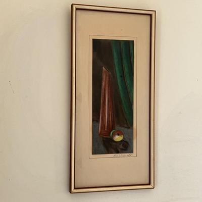 Uno Lindstrom Still Life Art - Pencil Signed (H-RG)