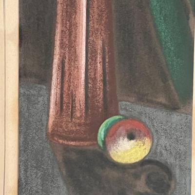 Uno Lindstrom Still Life Art - Pencil Signed (H-RG)
