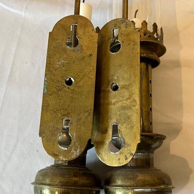 GNR Brass Railway Train Wall Lights/Sconces (GB-RG)