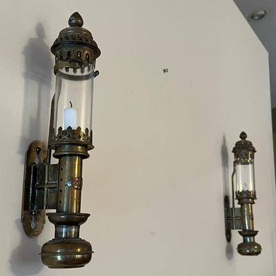 GNR Brass Railway Train Wall Lights/Sconces (GB-RG)