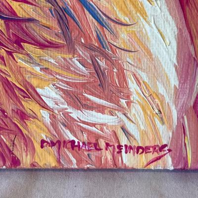 Local Artist D. Michael Meinders - Acrylics On Canvas (GB-RG)