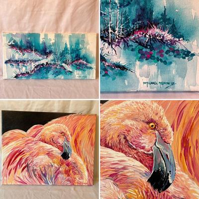 Local Artist D. Michael Meinders - Acrylics On Canvas (GB-RG)