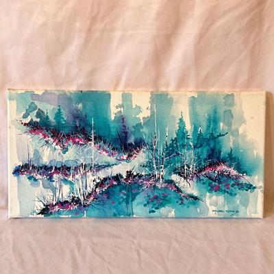 Local Artist D. Michael Meinders - Acrylics On Canvas (GB-RG)
