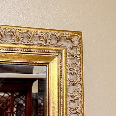 WINDSOR ART ~ Gold Beveled Mirror