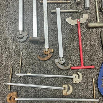 Plumbing Tool Lot