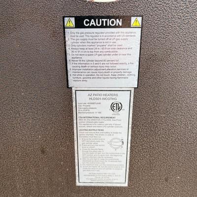 Hiland Glass Tube Patio Heater (Y-RG)