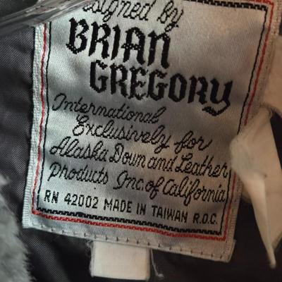 Men's Gray Vintage Brian Gregory Alaska Down Coat