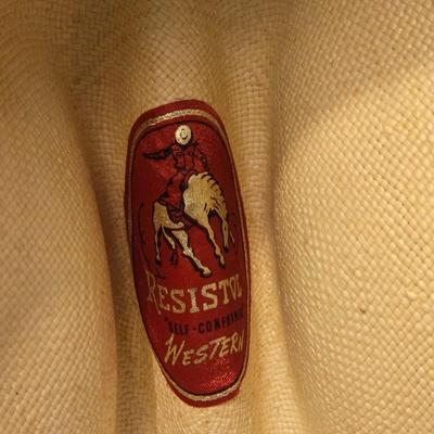 Corral West Ranchwear Vinylcote Resistol Cowboy Hat