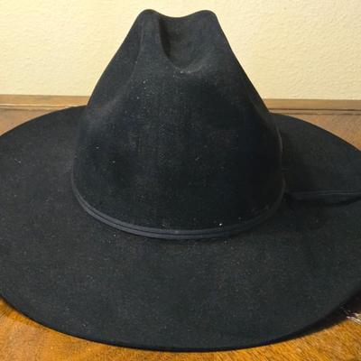 Black Stetson "Tyler" Hat Made for Coral West