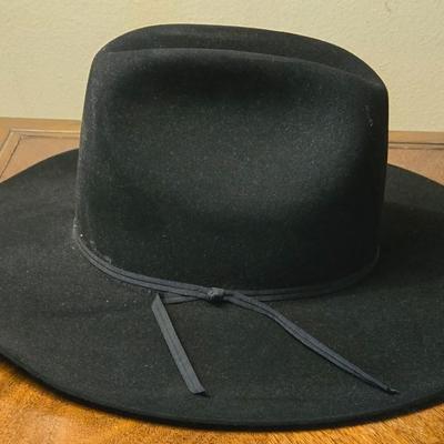 Black Stetson "Tyler" Hat Made for Coral West