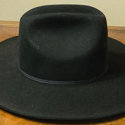 Black Stetson "Tyler" Hat Made for Coral West