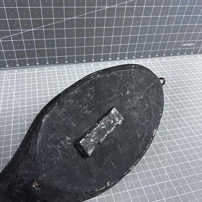 Carved Black DUCK DECO 