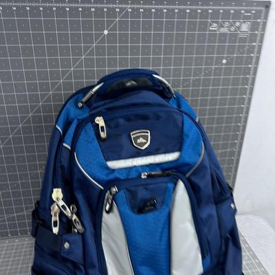 Blue High Sierra Back Pack 
