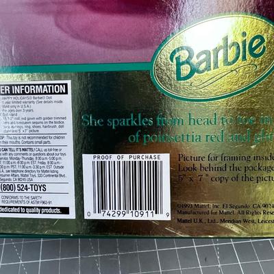 Happy Holidays Special Edition BARBIE Damaged Box, New never been out of the box. 