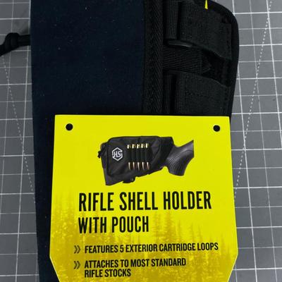 Rifle Shell Holder with Pouch