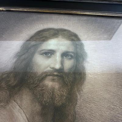 Jesus Pencil or Charcoal (Sepia Like) 