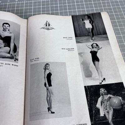 Miss Universe Beauty Pageant Program 1952