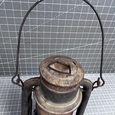EMBURY No. 1 Lantern Blue Glass