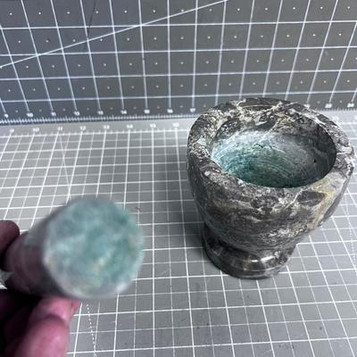  Marble Mortal & Pestle 
