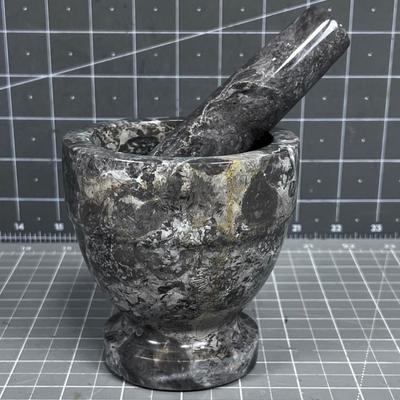  Marble Mortal & Pestle 