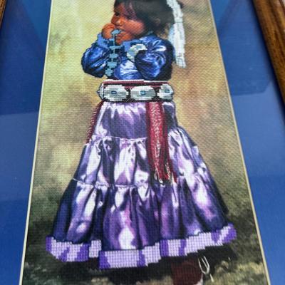 Native American PRINTS by Ray Swanson Framed under Glass 