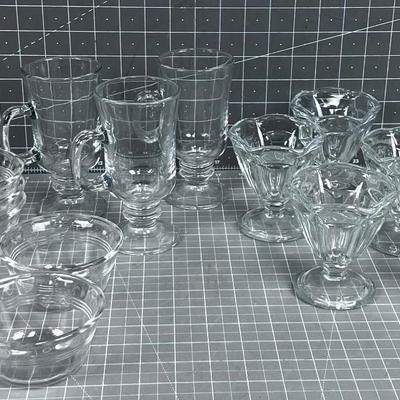 Ice Cream Bowls Anchor Hocking Plus, Plus 