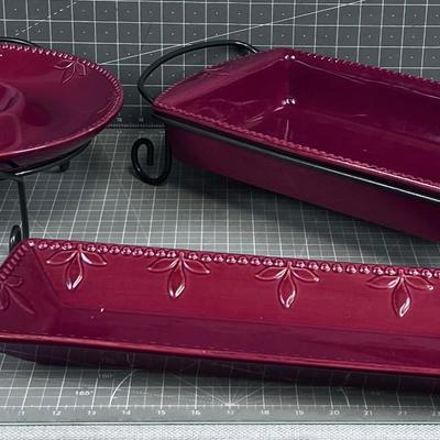 Sorento Serving Trays (3) 