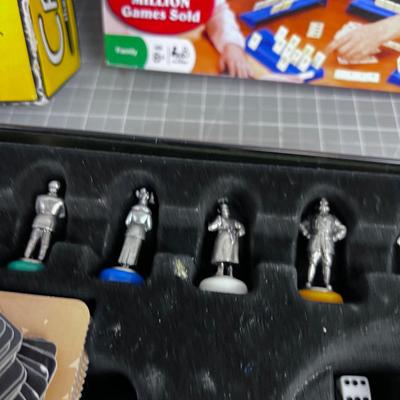 3 Board GAMES CLUE Bunch