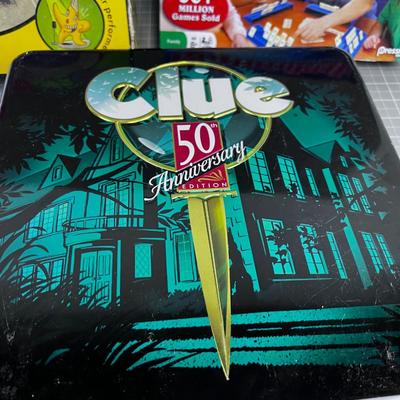 3 Board GAMES CLUE Bunch