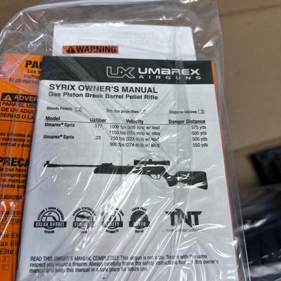 UMAREX 22 Caliber Air Rifle New in the Box