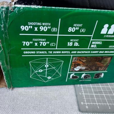 Grounder 350 Ground Blind