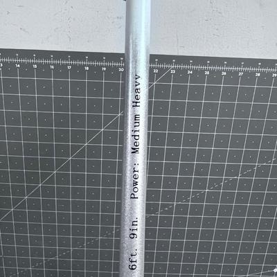 DUCKET Silver Rod Fishing Pole 