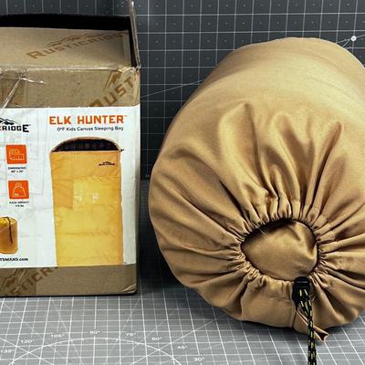 RUSTIC RIDGE Elk Hunters Sleeping Bag, Kids Size