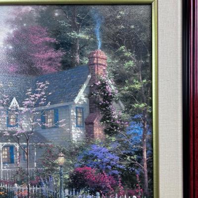 "Victorian Garden II" Thomas Kinkade