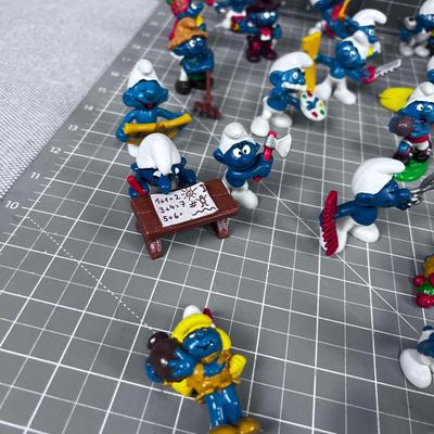 Large Collection of SMURFS - IT TAKES A VILLAGE!