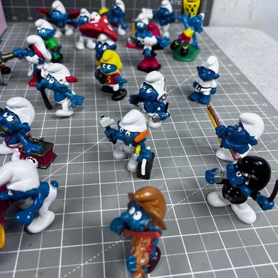 Large Collection of SMURFS - IT TAKES A VILLAGE!