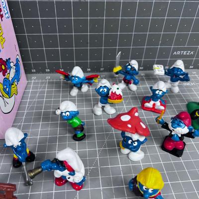 Large Collection of SMURFS - IT TAKES A VILLAGE!