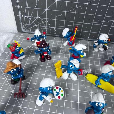 Large Collection of SMURFS - IT TAKES A VILLAGE!