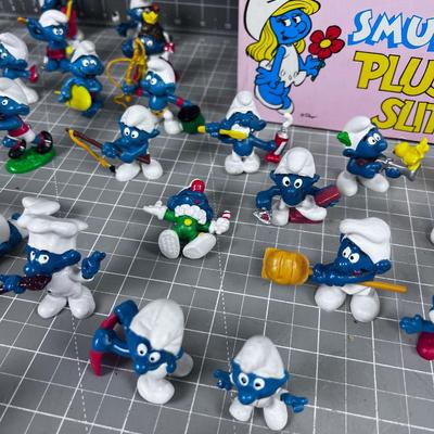 Large Collection of SMURFS - IT TAKES A VILLAGE!