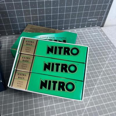 NITRO Golf Balls, All NEW 