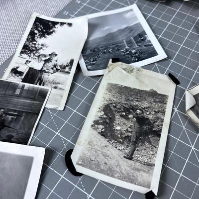 BELOVED Pile of Old Black and White Photos 